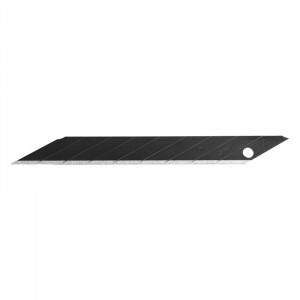 BA-15P Set 10 lame cutter segmentate negre de tip A varf 30°- 9mm, NT Cutter - Img 2