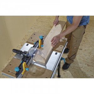 Banc de lucru 4 in 1 Wolfcraft Master cut 1500 6906000, sarcina maxima 200 kg - Img 6