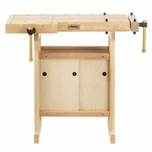 Banc de lucru pentru tamplarie JUNIOR/SENIOR + dulap 0022 SJOBERGS - Img 10