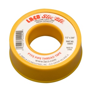 Banda etanșat filete țevi de gaz, 1/2"x260, galben, Markal