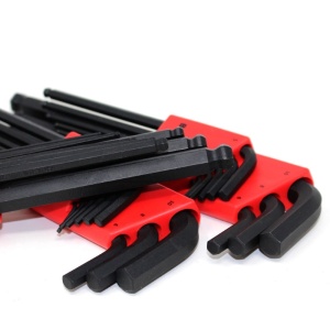 Bondhus 10999, Set 9 chei L HEX BLX9M, lungi, cap cu bila, ProGuard finish HEX 1.5-10mm - Img 3
