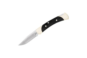Briceag Buck 55 (0055BRS-B), otel 420HC, maner abanos si alama, Lockback - Img 2