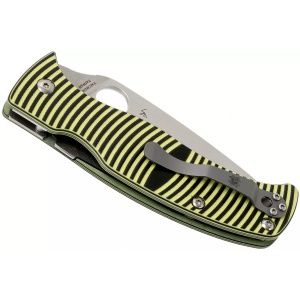 Briceag Caribbean™ G-10 Negru/Galben Leaf, Spyderco - Img 6