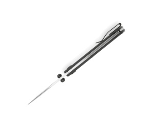 Briceag de buzunar Buck 112 Slim Pro TRX (0112BKS3-B / 0112ORS3-B / 0112GRS3-B), otel S30V, maner G10 - Img 4