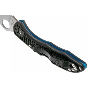 Briceag Delica® 4 Lightweight Thin Blue Line, Spyderco - Img 4
