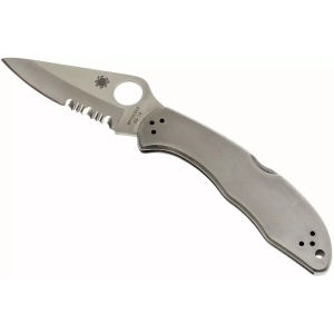 Briceag Delica® 4 Stainless, Spyderco - Img 8