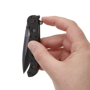 Briceag M16-01KZ Spear Point Black, CRKT - Img 10