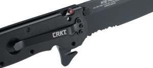 Briceag M16-14ZLEK Black w/Triple Point Serrations, CRKT - Img 6