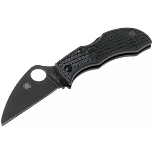 Briceag Manbug™ Wharncliffe lama neagra, Spyderco - Img 2