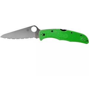 Briceag Pacific Salt™ 2 verde LC200N, Spyderco - Img 2