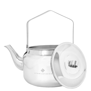 Ceainic pentru foc de tabara Stabilotherm Kaffepanna 2L din otel inoxidabil - Img 3