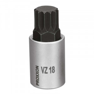 Cheie spline, VZ18, XZN18, M18, Proxxon 23329, 1/2", lungime 55mm - Img 2