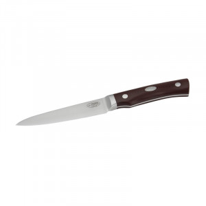 Cutit de bucatarie Fallkniven Sierra CMT Lam. CoS Maroon Micarta 115 mm - Img 2