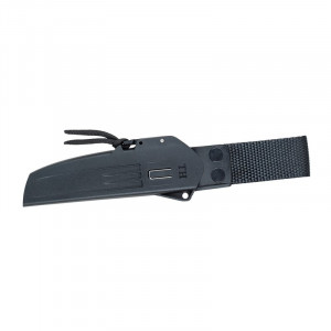 Cutit Fallkniven TH2 Taiga Hunter, lama Laminated CoS, maner Thermorun, lama 90 mm - Img 2