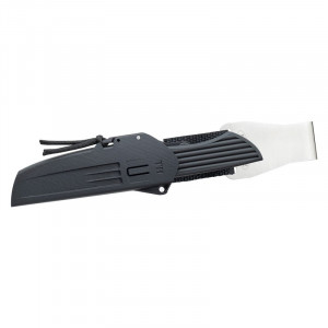 Cutit Fallkniven TH2 Taiga Hunter, lama Laminated CoS, maner Thermorun, lama 90 mm - Img 6
