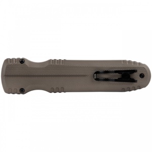 Cutit OTF automat SOG Pentagon OTF FDE 15-61-02-57, lama dubla Cryo CPM S35VN, Dynamic Locking System, Flat Dark Earth, Premium Tactical Knife - Img 6