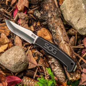 Cutit outdoor SOG Field Knife, otel 7Cr17MoV, lama Clip Point 102 mm - Img 12