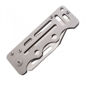 Cutit pliabil SOG Cash Card EZ1-CP, lama Clip Point 8Cr13MoV, Liner Lock, Money Clip, EDC Slim Wallet Knife - Img 6