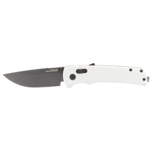 Cutit pliabil SOG Flash AT Concrete 11-18-10-41, lama Drop Point CRYO D2 Satin, deschidere asistata S.A.T., AT-XR Lock, maner GRN Concrete Gray, EDC Premium - Img 5