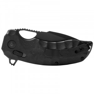Cutit pliabil SOG Kiku XR Blackout, lama CTS XHP, XR Lock, maner Micarta neagra, design Kiku Matsuda - Img 6