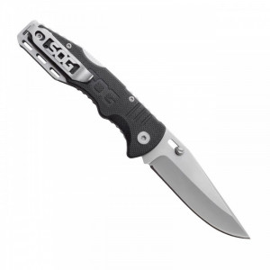 Cutit pliabil SOG Salute Mini Bead Blasted FF1001-CP, lama 8Cr13MoV, Lockback, maner G10, EDC Tactical Folder - Img 3