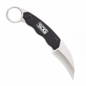 Cutit SOG Gambit, otel 7Cr17MoV, lama Hawkbill 66 mm - Img 5