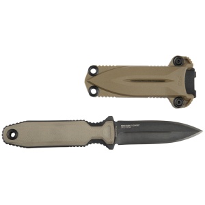 Cutit tactic SOG Pentagon Covert FDE, otel CRYO CPM S35VN, lama 89 mm - Img 6
