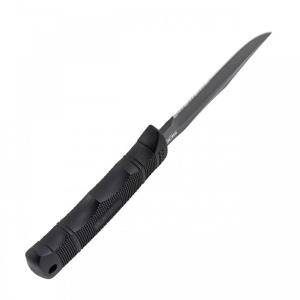 Cutit tactic SOG SEAL Pup Black, otel AUS-8, lama partial zimtata 120 mm - Img 22