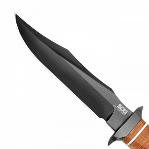 Cutit tactic SOG Super SOG Bowie, otel AUS-8, lama 191 mm - Img 4