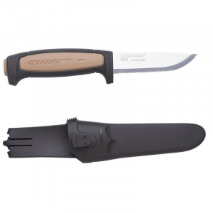 Cutit utilitar profesional zimtat pentru franghii Morakniv Rope SRT (S), lama 91 mm - Img 4