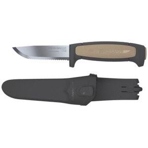 Cutit utilitar profesional zimtat pentru franghii Morakniv Rope SRT (S), lama 91 mm