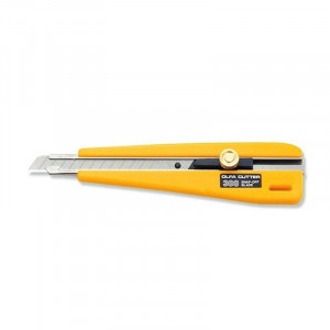 Cutter de Precizie 9 mm OLFA 300 – Blocare cu Rotita si Ghidaj Metalic - Img 2