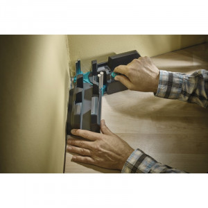 Echer reglabil și dispozitiv de ghidare pentru tăiere parchet si plinte Wolfcraft, 70mm - Img 9