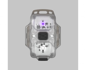 F07001GUV Lanterna breloc Crystal Gri WUV, Armytek - Img 1