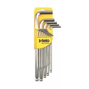 Felo 37513011, Set 13 chei L HEX, lungi, cap cu bila, INCH, HEX 0.050in-3/8in - Img 1