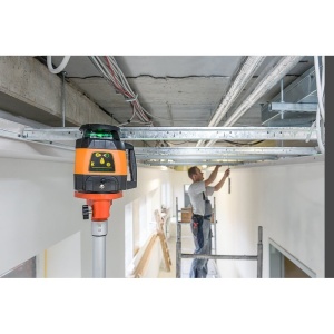 FLG 245HV+ Nivela laser VERDE rotativa orizontala si verticala - Img 11