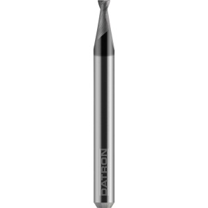 Freza 2 caneluri, Datron 0078013S, 1.3x1.2x3.0mm