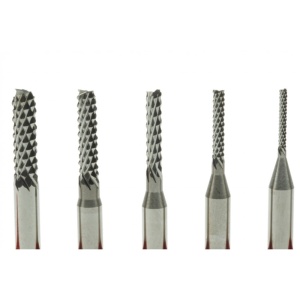 Freza cu dinti forma diamant din carbura metalica pentru modelism 0.5-3.175mm, Dremel