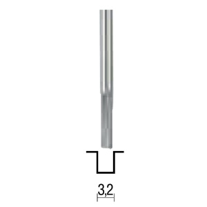 Freza pentru canelat, 3.2mm, Proxxon 29024 - Img 8