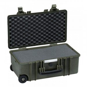 Geanta/ Valiza protectie cu burete pretaiat, roti si maner telescopic, 5122, 546 x 347 x 247 mm, Explorer cases - Img 2
