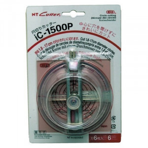 iC-1500P Cutter transparent taiere circulara 1.8 – 17cm, NT Cutter - Img 4