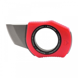 Instrument de salvare SOG Rapid Rescue Red, cutter centura si spargator geam - Img 4