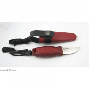 Kit Cutit de gat Morakniv Eldris Rosu cu amnar- Outdoor si Supravietuire - Img 4