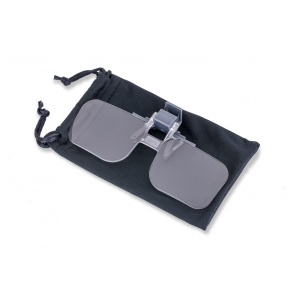 Lentile de marire Clip and Flip, +4 dioptrii de tip clip-on si flip-up, Carson - Img 5