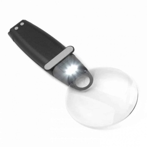 Lupa de mana FreeHand putere 2.5x/5.5x cu led, Carson - Img 10