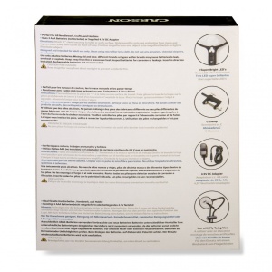 Lupa hands-free MagniFlex, putere 2x/3.5x cu clema de mas - Carson - Img 7