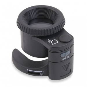 Lupa pentru senzori de camera foto SensorMag, putere 4.5x, cu LED - Carson - Img 3