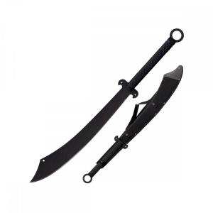 Maceta Cold Steel Chinese Sword cu lama din otel carbon 1055 Full Tang si teaca Cor-Ex - CS-97TCHS