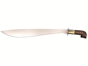 Maceta Cold Steel WWII Memorial Filipino Bolo CS-88CT, lama din otel carbon 1055, maner din lemn de esenta tare, teaca din piele - Img 2