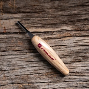 Micro dalta in forma de U pentru sculptura in lemn, Flexcut - Img 10